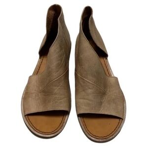 Free People Open-Toe Leather Sandals